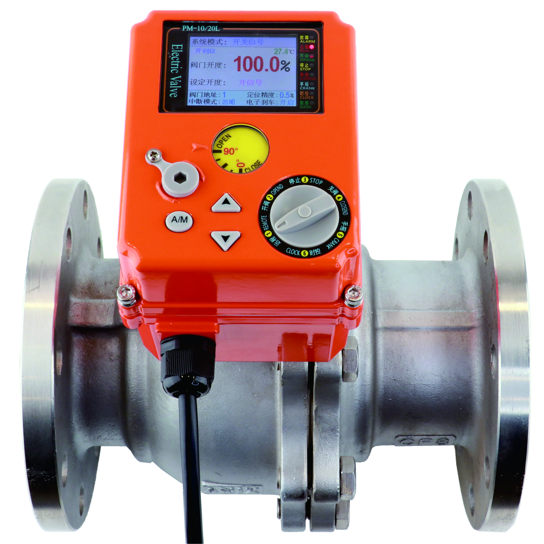 <strong>PM-10L調節型304不銹鋼法蘭式球閥</strong>